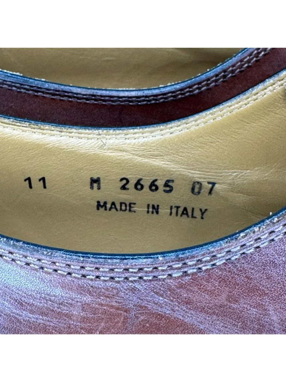John W. Nordstrom Brown Leather Oxford Shoes Size 11 M